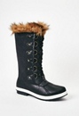 Marley Quilted Faux Fur Snow Boot