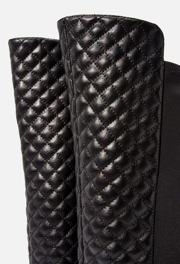 justfab bottes plates