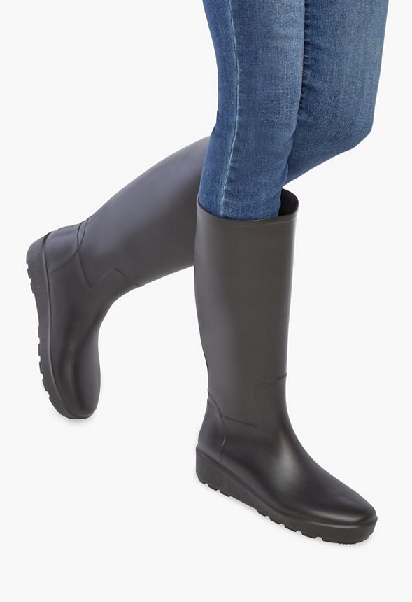 justfab wellies