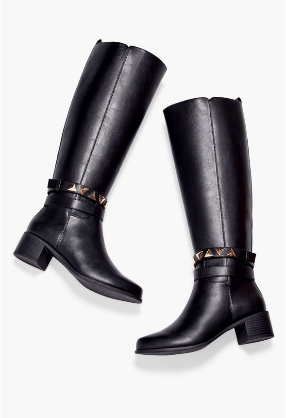 Remy Studded Riding Boot