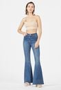 High-Waisted Super Flare Jeans