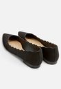 Hollynn Scalloped Flat