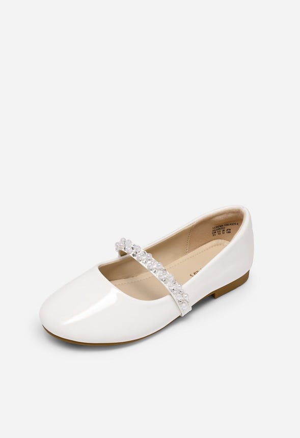Beaded Strap Flats