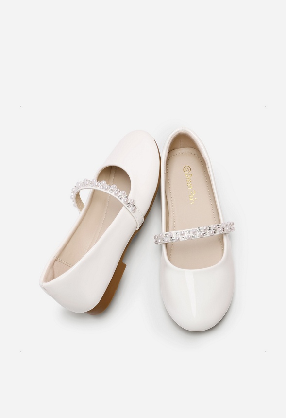 Beaded Strap Flats