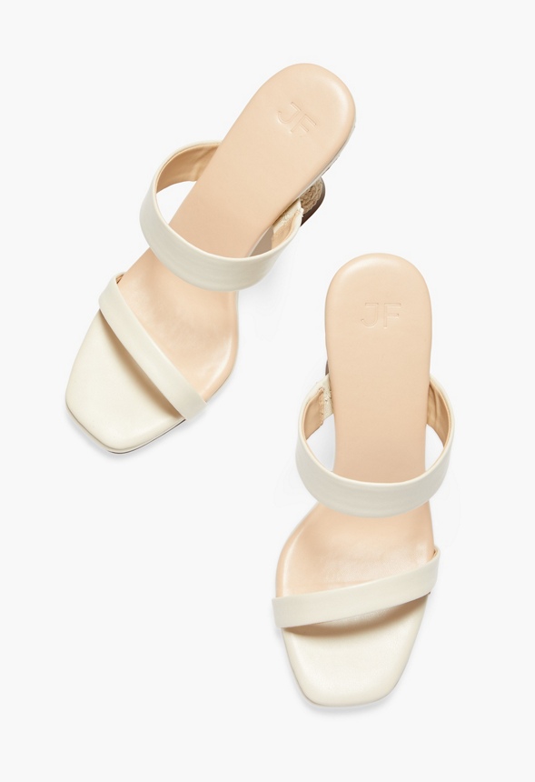 Forget-Me-Not Mule Sandal
