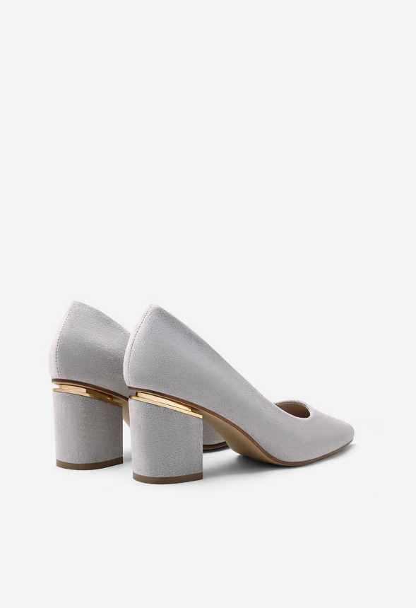 Chunky Heeled Pumps