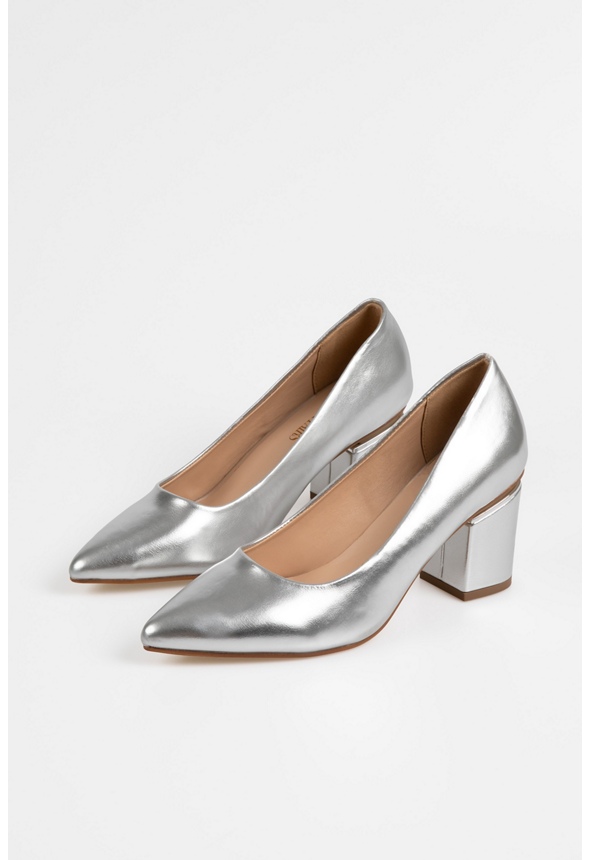 Chunky Heeled Pumps