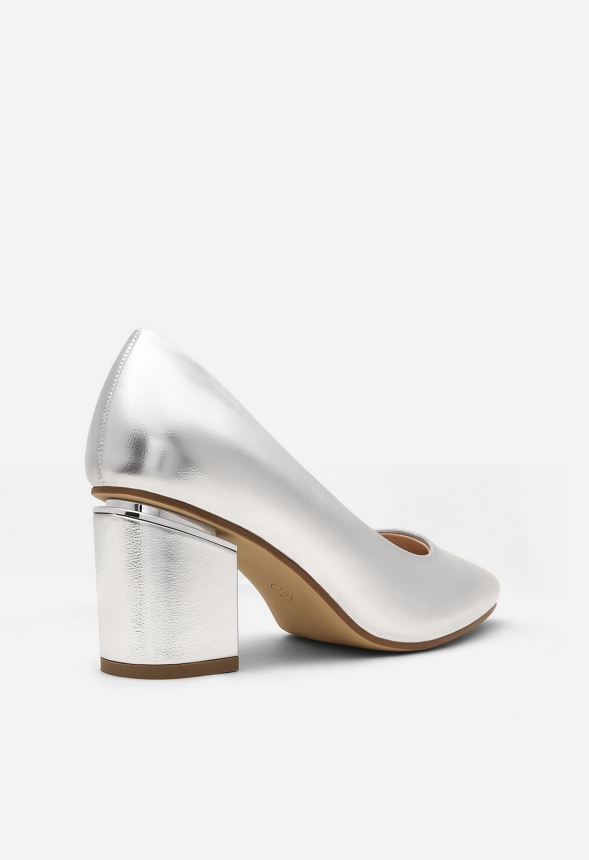 Chunky Heeled Pumps