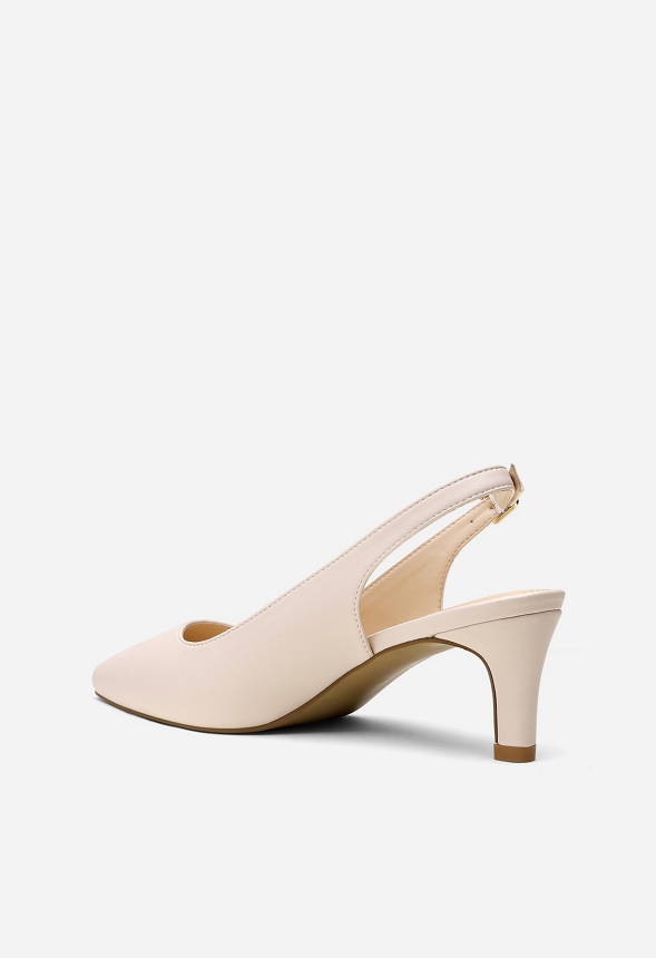 Open Back Slingback Pumps