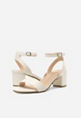 Chunky Mid Heeled Sandals