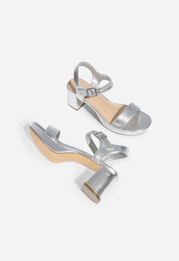 Chunky Block Heeled Sandals