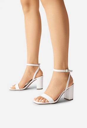 Open Toe Chunky Heeled Sandal