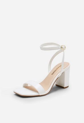 Open Toe Chunky Heeled Sandal