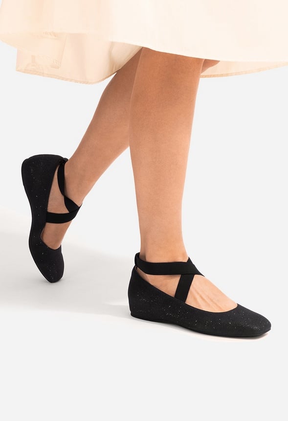 Cross Over Ballet Flat 
