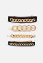 Chain Hair Clip Set