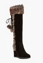 Cynthia Faux Fur Wedge Boot