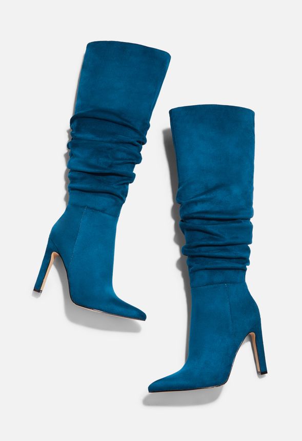 reza slouchy stiletto boot