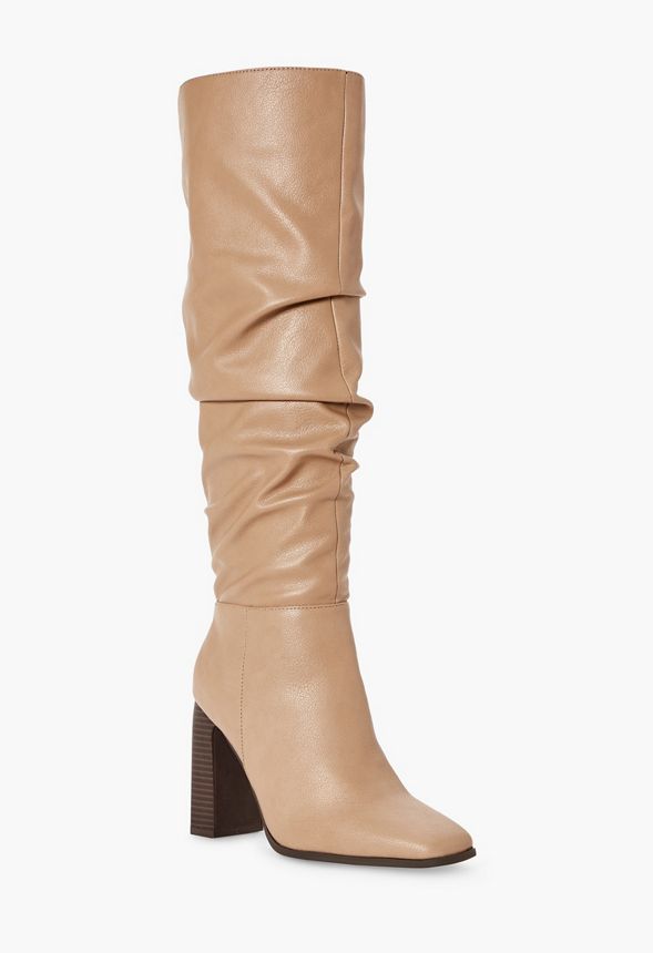 rayanna slouchy heeled boot