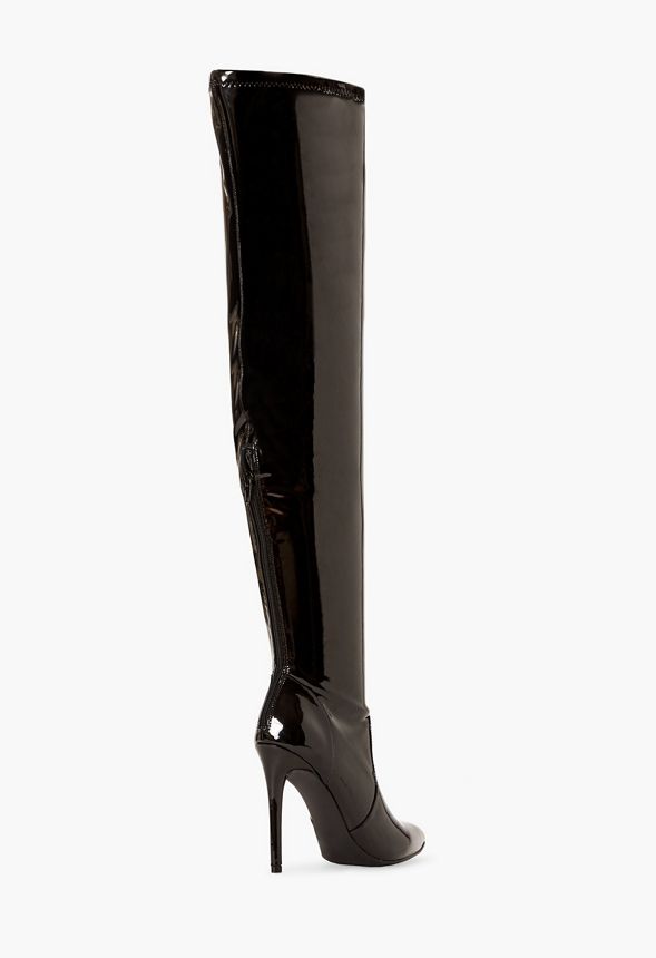 Stretch best sale stiletto boots