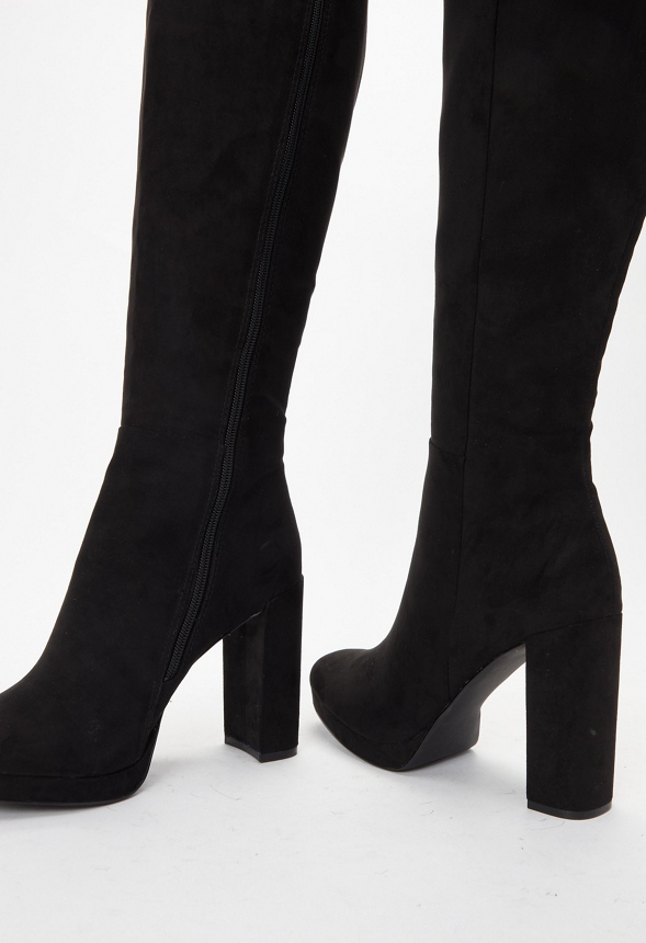 Emmaline Platform Heeled Boot