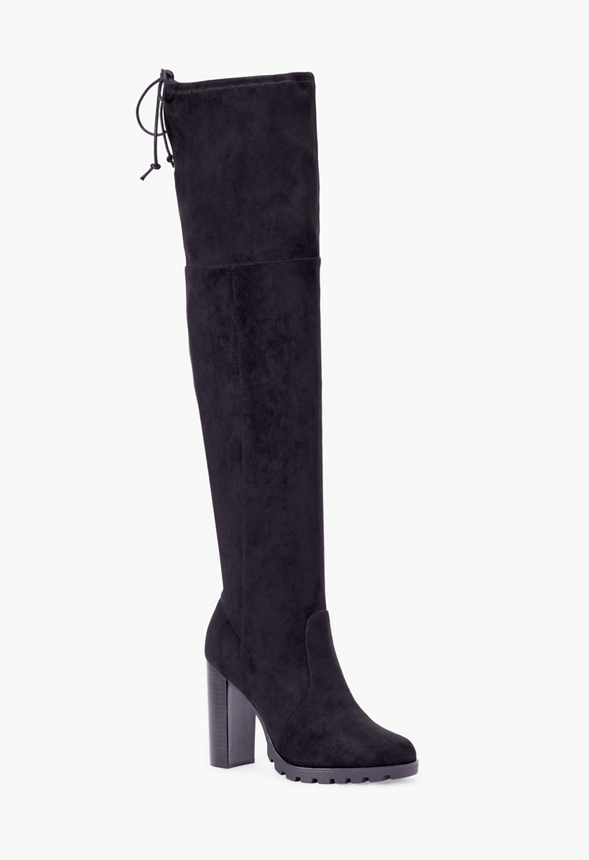 Alma Over-The-Knee Heeled Boot