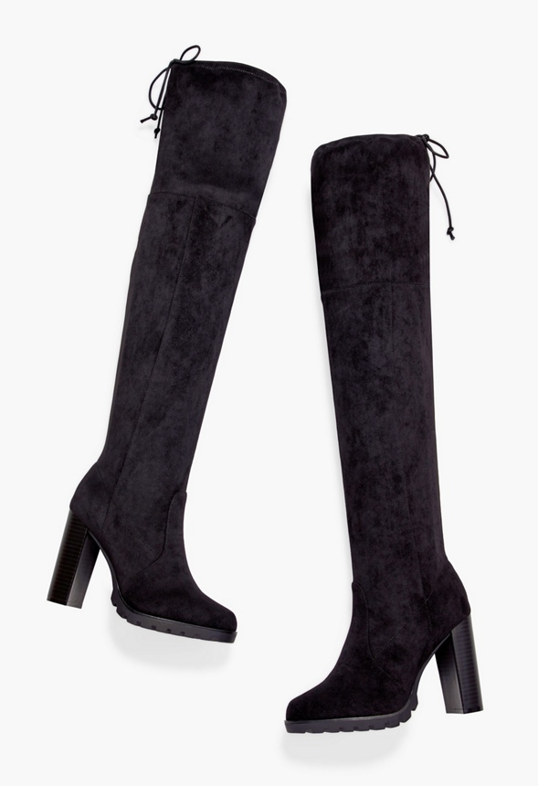 Alma Over-The-Knee Heeled Boot