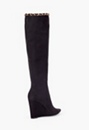 Cyrille Chain Detail Wedge Boot