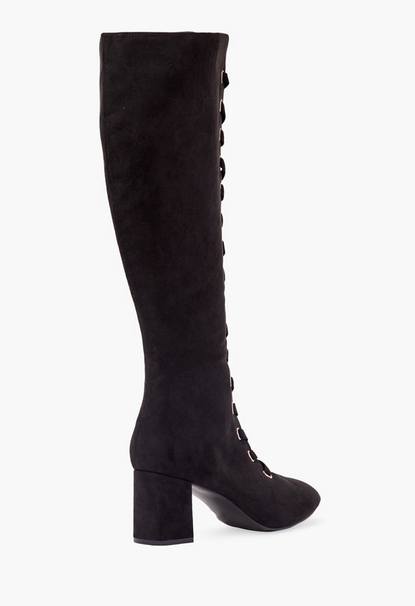 Dauphine Lace-Up Tall Boot