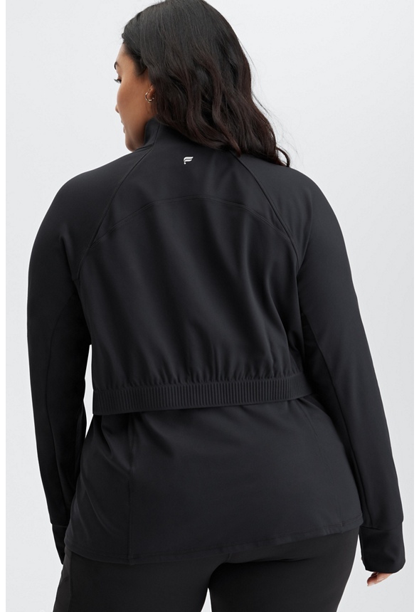 Trinity Performance Jacket Plus Size in Black - Get great deals at