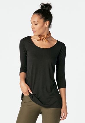 Back Detail Knit Top