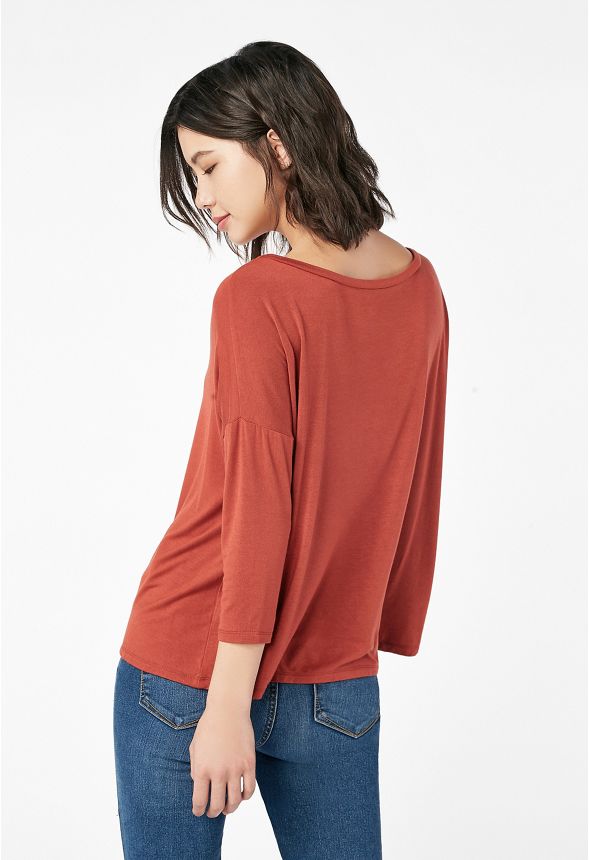 off the shoulder tee