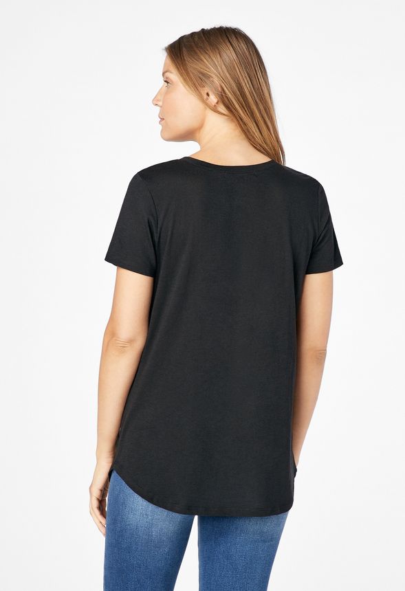 Palm Tree Embellished Tee