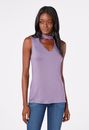 V-Neck Choker Top