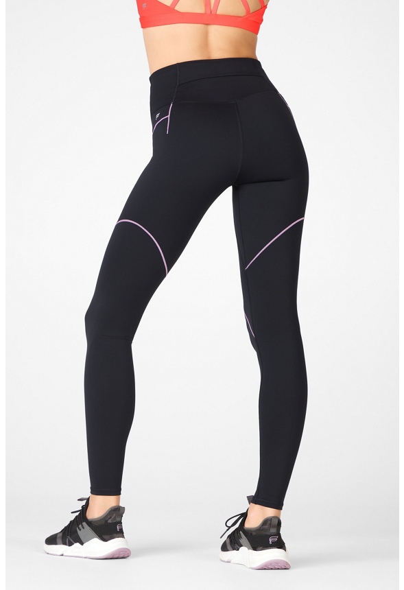 Motion365 getafelte High Waist Leggings Kleidung in Motion365 getafelte High Waist Leggings gunstig online kaufen im JustFab Shop Deutschland