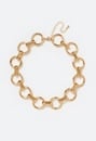 Shae Linked Rings Chain Statement Necklace