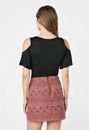 Jacquard A-Line Skirt