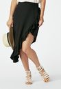 Asymmetrical Ruffle Skirt