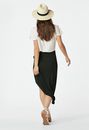 Asymmetrical Ruffle Skirt