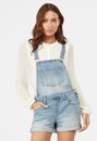 Short Denim Overalls