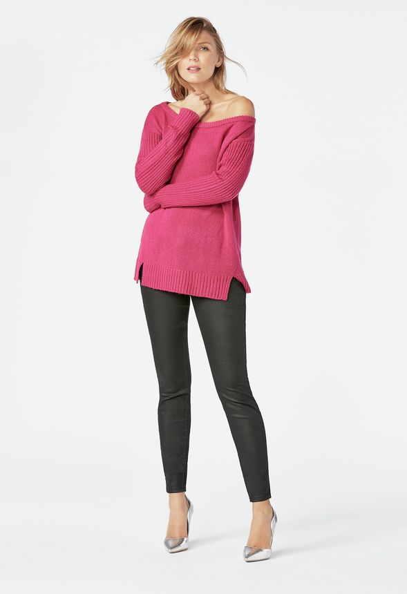 Off Shoulder Sweater