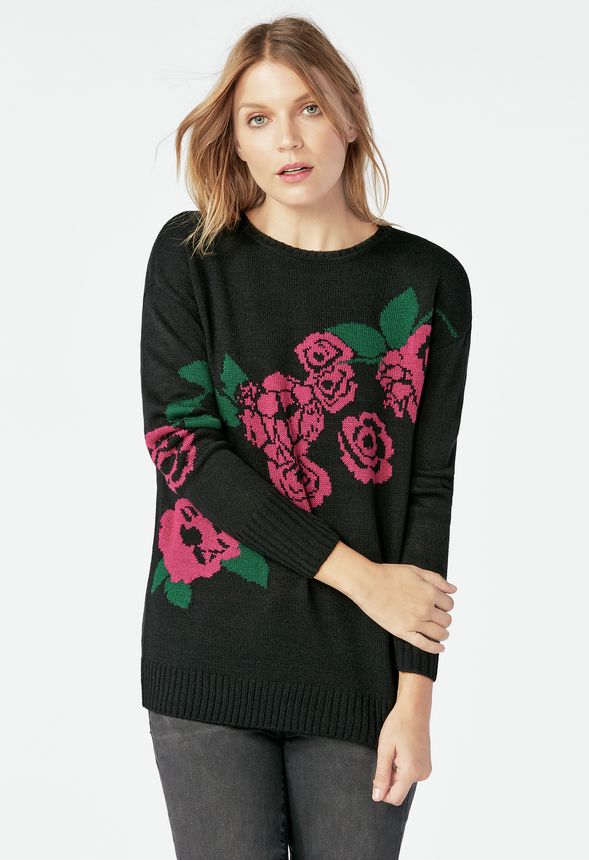 Pullover jacquard sale