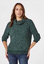 Cozy Lux Mock Neck Pullover Sweater