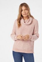 Cozy Lux Mock Neck Pullover Sweater