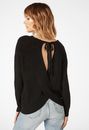 Light Weight Open Back Sweater