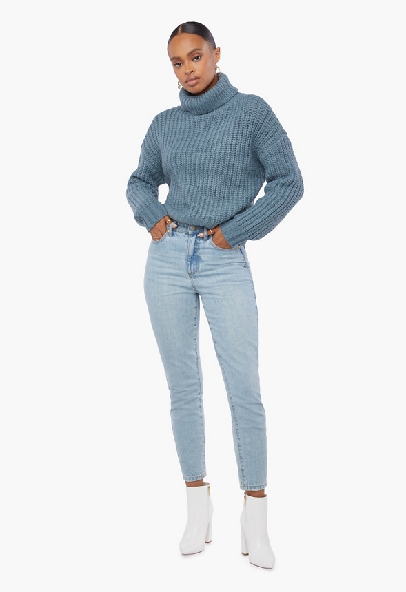 Chunky turtleneck jumper sale