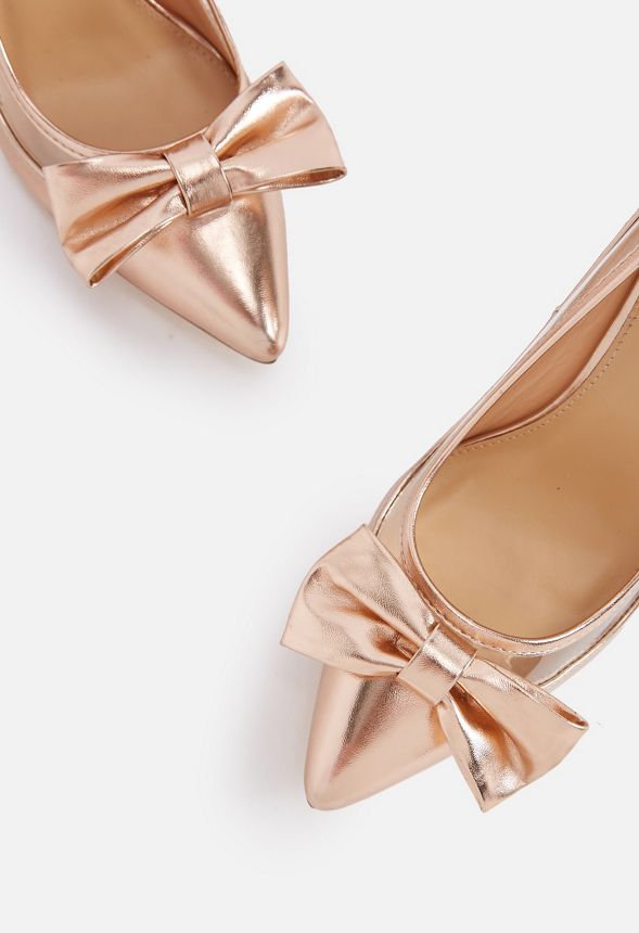 Acheline Pumps med rosett