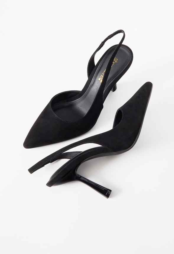 Brit Sling-Back Flared Pump