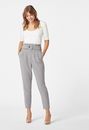 Belted High Waist Trousers