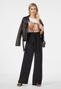 Belted Wide Leg Trousers