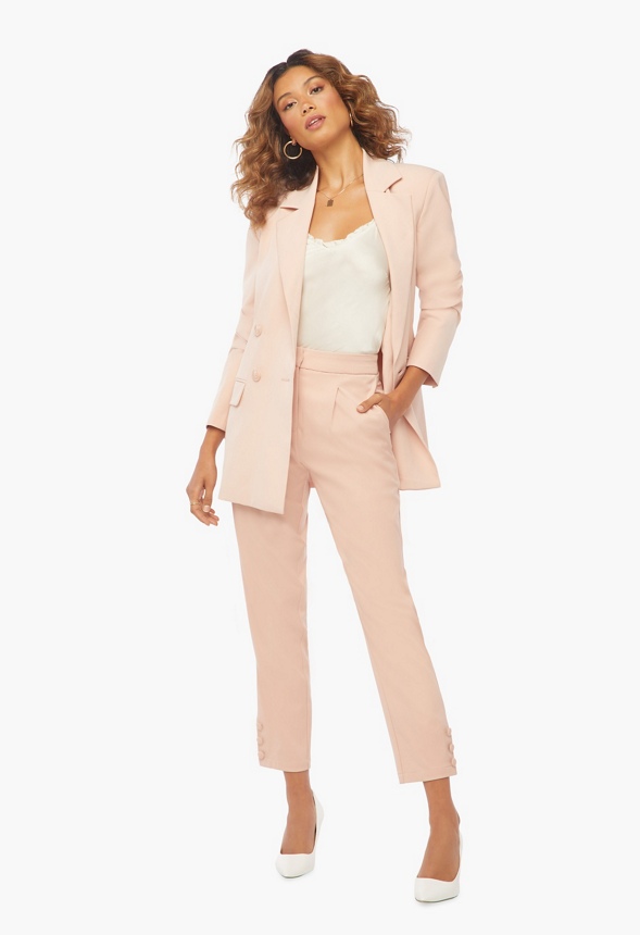 Ropa Pantalón Audrey en ROSE SMOKE - Envío gratuito en JustFab